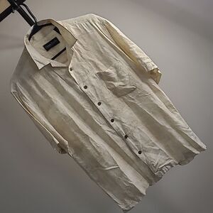 Ocean Pacific menswear sz M  100% rayon button front collared shirt